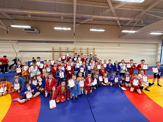 открытое первенство ГУ ДО ТО «ОблСШОР по единоборствам» по самбо