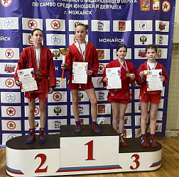 С 25-28 февраля в г. Можайск Московской области состоялось Первенство ЦФО  по самбо среди юношей и девушек 14-16 лет