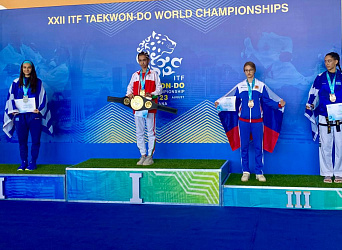 С 19 по 27 августа более 900 участников из 45 стран принимают участие на XXII Чемпионате и первенстве Мира по тхэквондо ИТФ, которые проходят в городе Астане, Казахстан 