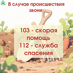 Безопасность в огороде!