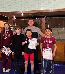 Открытое первенство п. Шварц по спортивной борьбе 