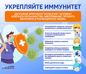 Неделя с 23 февраля по 1 марта объявлена Минздравом России неделей поддержания и укрепления иммунитета, а 1 марта отмечается Всемирный день иммунитета